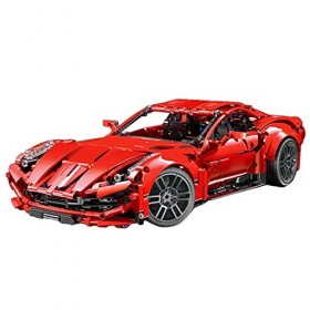 XYB Technic Super Voiture de Sport, Voiture Jeux de Construction pour Ferrari F12, 1782 Pièces MOC Voiture de Sport Jeu de Co