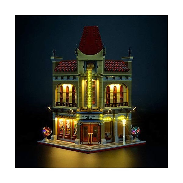 Jeu De Lumières pour Creator Palace Cinéma Modèle en Blocs De Construction - Kit De Lumière A LED Compatible avec Lego 1023