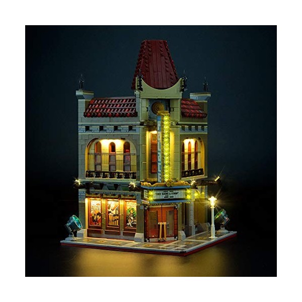 Jeu De Lumières pour Creator Palace Cinéma Modèle en Blocs De Construction - Kit De Lumière A LED Compatible avec Lego 1023