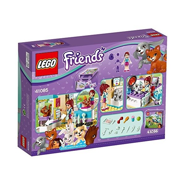 Lego Friends - 41085 - Jeu De Construction - La Clinique Vétérinaire