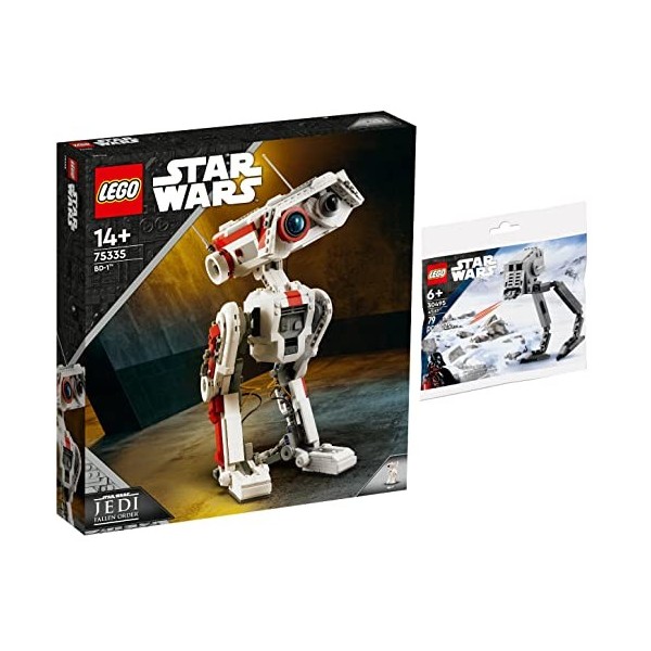 Lego 75335 BD-1 & 30495 at-ST Lot de 2 sacs en plastique