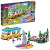 LEGO Friends Forest Camper Van and Sailboat 41681 Building Kit. Forest Toy. New 2021 487 Pieces 