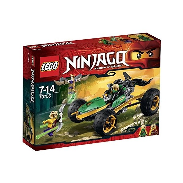 Lego Ninjago - Playthèmes - 70755 - Jeu De Construction - Le Buggy De La Jungle