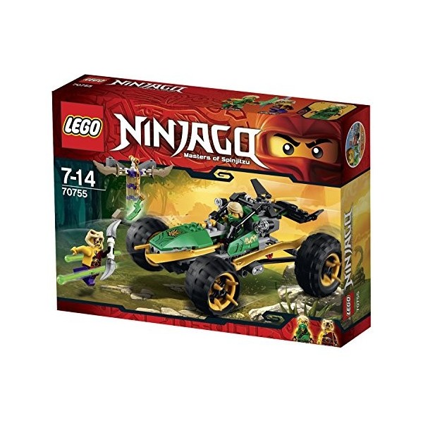 Lego Ninjago - Playthèmes - 70755 - Jeu De Construction - Le Buggy De La Jungle