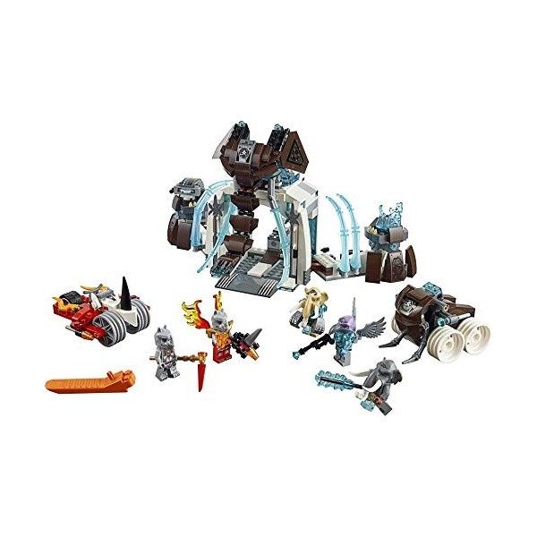 LEGO Legends Of Chima- Playthèmes - 70226 - Jeu De Construction - La Forteresse Glacée du Mammouth