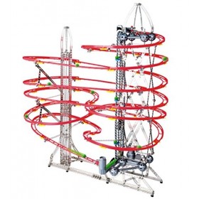 Eitech - 2042544 - Jeu De Construction - C600 - Kit Métallique - Toboggan À Billes Set - RunnRoll - 1400 Pièces