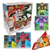 Sbabam, FUNNY BOX Wild Warriors Ninja Arms, Jeux pour Enfants Kiosques à journaux, Robot Jouet avec Masques et Armes Intercha