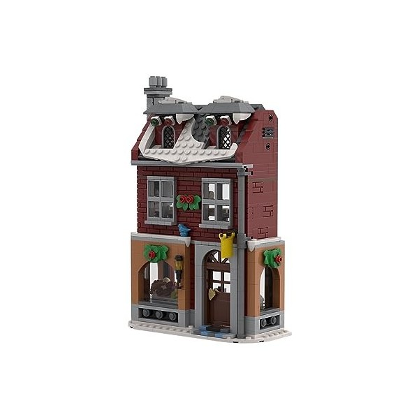 LuminaNova MOC Kit darchitecture - 621 pièces - Modèle de village dhiver - Jouet dornement créatif pour enfants et adultes