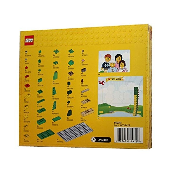 LEGO Store Dragon I Love Orlando Picture Frame Build 102 Pieces 850751