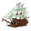 LOTFUN Kit de construction de bateau médiéval compatible avec Lego Creator pour enfants et adultes - 395 pièces - MOC-98941