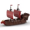 LOTFUN Kit de construction de bateau médiéval compatible avec Lego Creator pour enfants et adultes - 395 pièces - MOC-98941