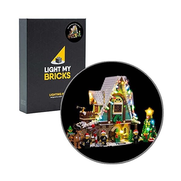 Light My Bricks - Ensemble dÉclairage Conçu pour Lego Clubhouse des Elfes 10275-1 Kit