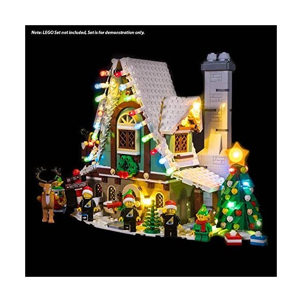 Light My Bricks - Ensemble dÉclairage Conçu pour Lego Clubhouse des Elfes 10275-1 Kit