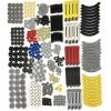 MSEI Pignon à crémaillère de Base Pièces DIY Pièces dextension Pièces de Rechange Pièces pour Lego Technic