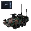 KOAEY Véhicules Blindés Militaires Militaire Camion Jouet Bloc de Construction Compatibles avec Lego, Véhicule IFV blindé di