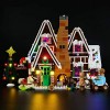 BONOCO Lumière LED Compatible avec Lego 10267 Créateur Gingerbread House Building Blocs Modèle: Version à Distance - Version 