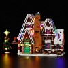 BONOCO Lumière LED Compatible avec Lego 10267 Créateur Gingerbread House Building Blocs Modèle: Version à Distance - Version 