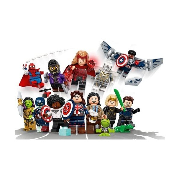 LEGO Marvel Series 1 Complete Full Set of 12 Minifigures 71031 Bagged 