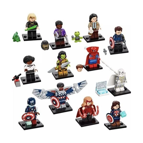 LEGO Marvel Series 1 Complete Full Set of 12 Minifigures 71031 Bagged 