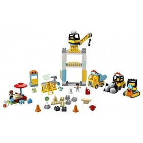 LEGO 10933 Duplo Town La Grue et Les engins de Construction