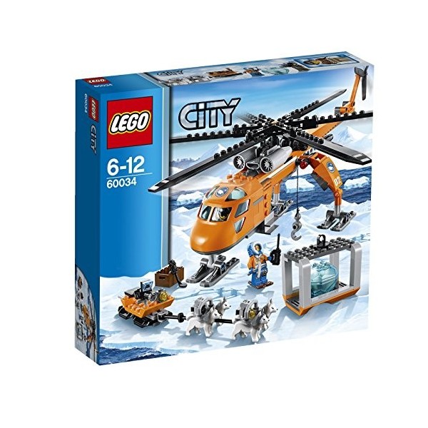 LEGO City - 60034 - Jeu De Construction - Lhélicoptère Arctique