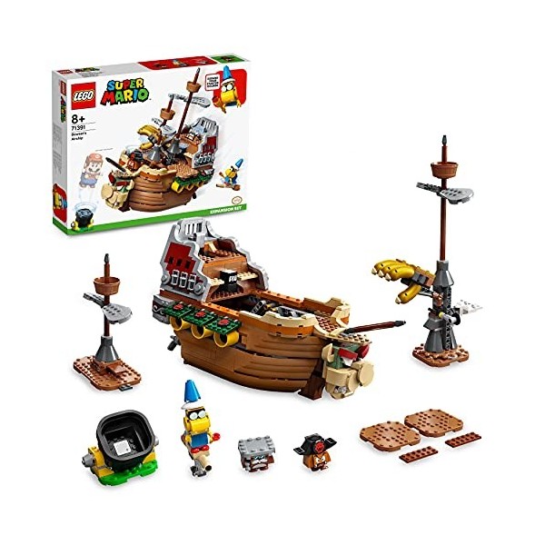 Lego 71391 Super Mario Ensemble dextension La forteresse Volante de Bowser