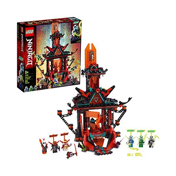 LEGO NINJAGO Empire Temple of Madness 71712 Ninja Temple Building Kit, New 2020 810 Pieces 