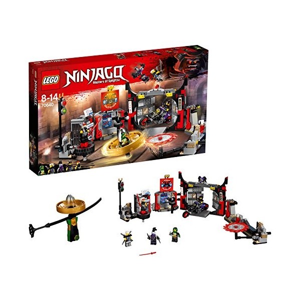 Lego Sa FR 70640 Ninjago - Jeu de construction - Le QG du Gang des Fils de Garmadon