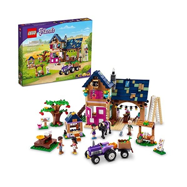 LEGO Friends Organic Farm 41721 Ensemble de jouets de construction pour filles, garçons et enfants à partir de 7 ans 826 piè