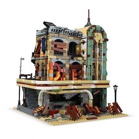 Beberlu Le Restaurant Doom Kit de Blocs, 2795 kit de Briques Modèle Architectural européen, Cadeaux à Collectionner Décoratio