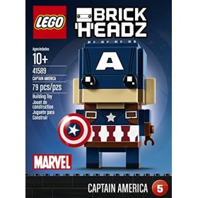 LEGO BrickHeadz Captain America 41589 Building Kit