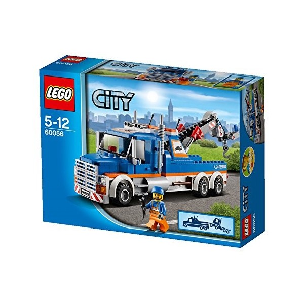 LEGO City - 60056 - Jeu De Construction - La Remorqueuse De Camion