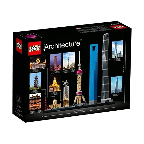 LEGO Architecture - Shanghai - 21039 - Jeu de Construction