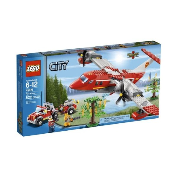 LEGO City - 4209 - Jeu de Construction - LAvion des Pompiers