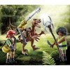 Playmobil Dino Rise 71264 Deinonychus et Guerriers, Dinosaure avec Canon Amovible et pivotant, Jouet pour Enfants à partir de