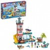 LEGO Friends Lighthouse Rescue Center 41380 Building Kit with Lighthouse Model and Tropical Island Includes Mini Dolls and To