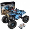 queek Technic Bloc de Construction Voiture, Voiture Tout-Terrain, 699 Pièces, Jeu de Construction Voiture avec RC Télécommand