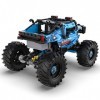 queek Technic Bloc de Construction Voiture, Voiture Tout-Terrain, 699 Pièces, Jeu de Construction Voiture avec RC Télécommand