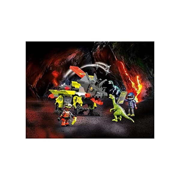 Playmobil 70928 Robo-Dino de Combat - Dino Rise - Dino Rise - Dinosaure Comet Corp