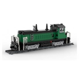 FORTTS Blocs de Construction de Locomotive SW1200, Kits de Construction de modèles de Train dingénierie de 1057 pièces, Joue