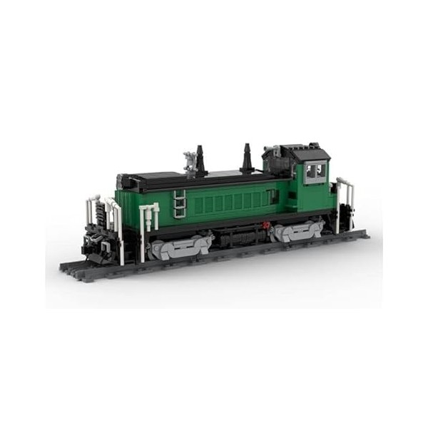FORTTS Blocs de Construction de Locomotive SW1200, Kits de Construction de modèles de Train dingénierie de 1057 pièces, Joue