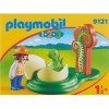 Playmobil - Exploratrice et Bébé Dinosaure, 9121, Taille Unique