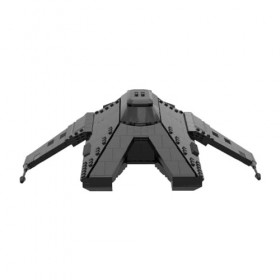 Fabroz Modèle de vaisseau spatial technique - 703 pièces - Navette Sci-fi - Modèle MOC - Jeu de blocs de serrage - Jouet comp