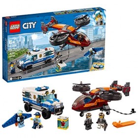 Lego City Sky Police Diamanten Raubüberfall 60209 Bauset, Neu 2019 400 Teile 