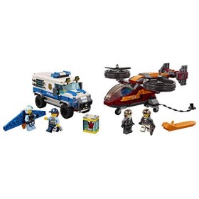Lego City Sky Police Diamanten Raubüberfall 60209 Bauset, Neu 2019 400 Teile 