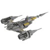YANYUESHOP Technic Spaceship Building Set, 537Pcs MOC-104471 J-Type Diplomatic Barge v2 Sci-FI Warship, Spaceship Toy Compati