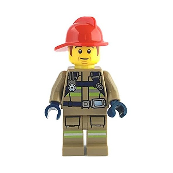LEGO City Pompier Bob Minifigure CTY1287 en sachet 