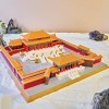 bnwent Mini Blocs de Construction et Ensemble de Modèles darchitecture, 5313 PCS Palais de la Pureté Céleste DIY Puzzle Joue