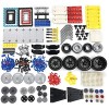 LOTFUN Technique - Pièces de rechange - Kit de connecteurs - Compatible avec Lego Technic - 642 pièces.