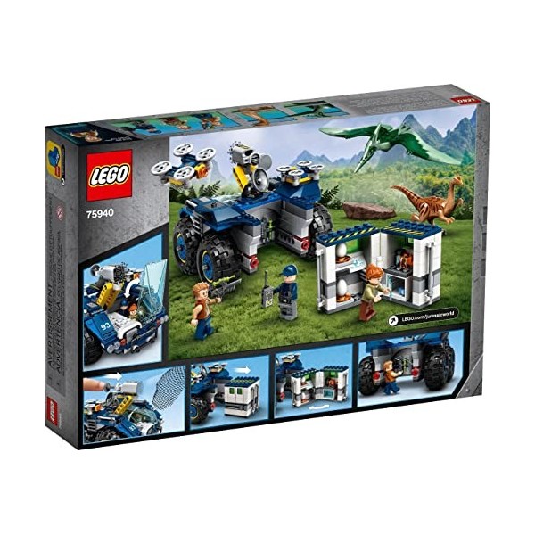 LEGO 75940 Jurassic World L’évasion du Gallimimus et du Ptéranodon, Figurine Dinosaure, Jouet de Construction pour Enfants 8 